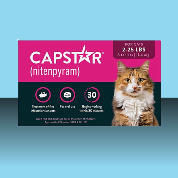 Capstar Flea Tab for Cats 6 Pack