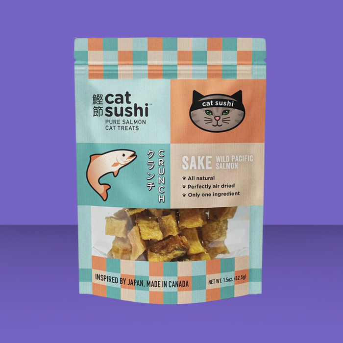 Cat Sushi Sake Salmon Bites 1.5oz