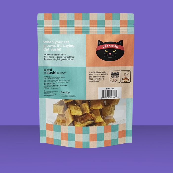 Cat Sushi Sake Salmon Bites 1.5oz