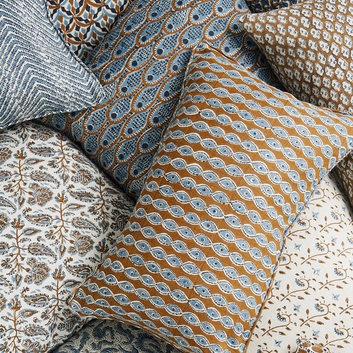 Catania Tobacco Throw Pillow