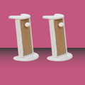 Catry Vanilla Cat Scratcher Furniture Protector