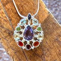 Chakra Wheel of Life Pendant