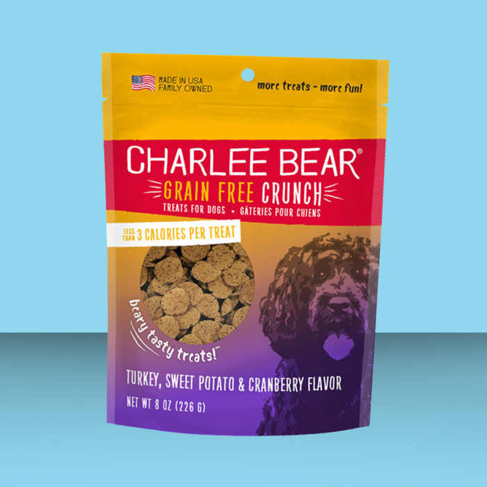 Charlee Bear GF Crunch Turkey & Sweet Potato 8oz