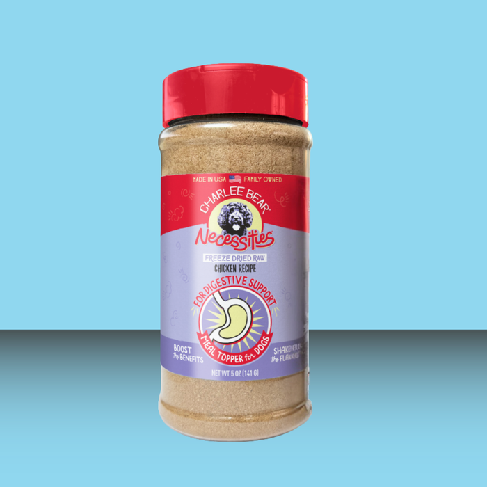 Charlee Bear Necessities FD Chicken Digestive Support Topper 5oz