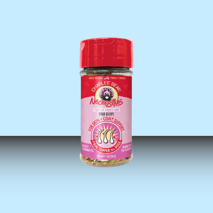 Charlee Bear Necessities FD Pork Skin & Coat Support Topper 1oz
