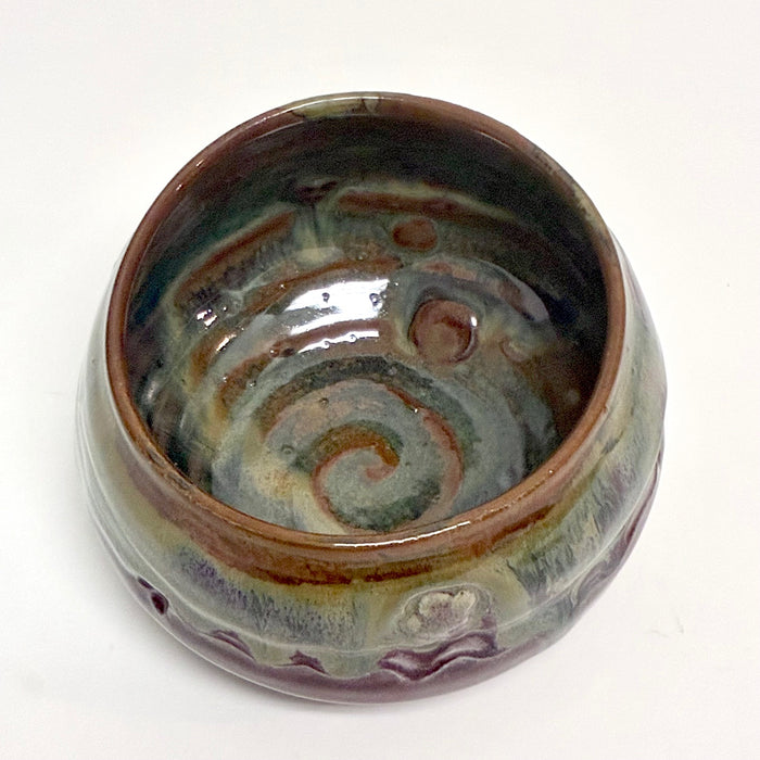 Chawan Bowl Red Glaze