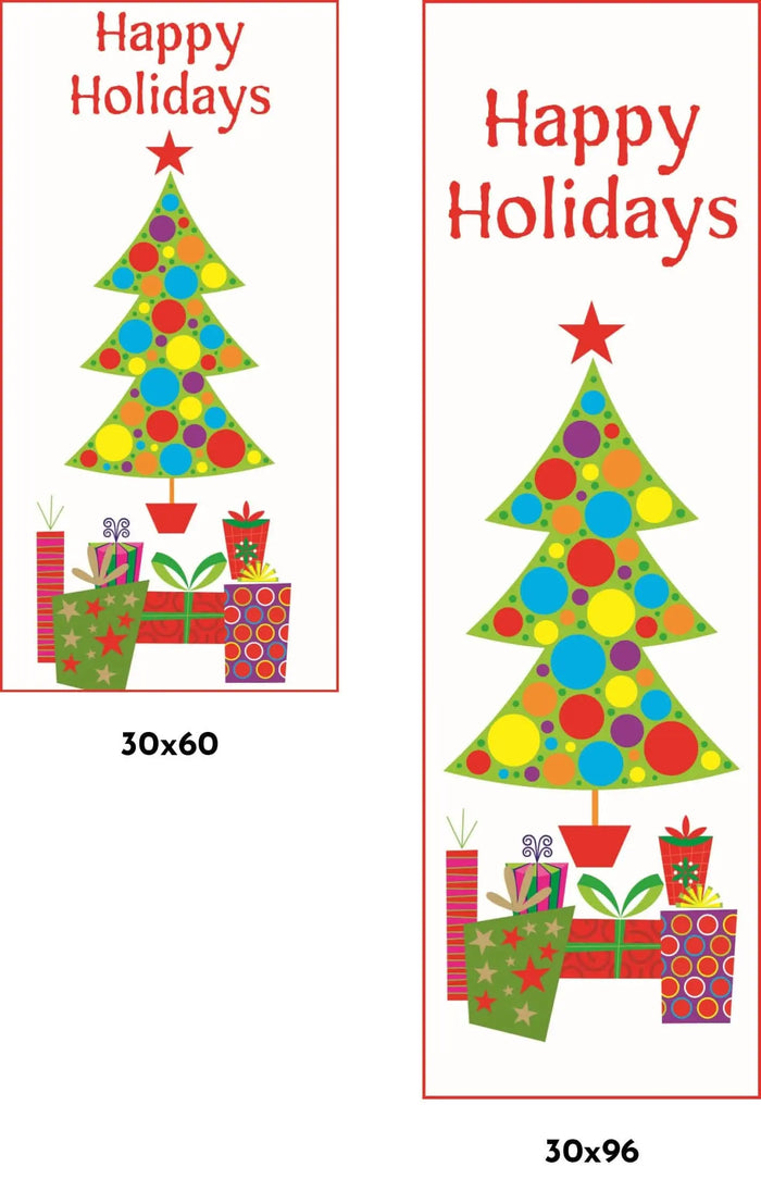 Christmas Morning Single Vinyl Banner Dekra-Lite
