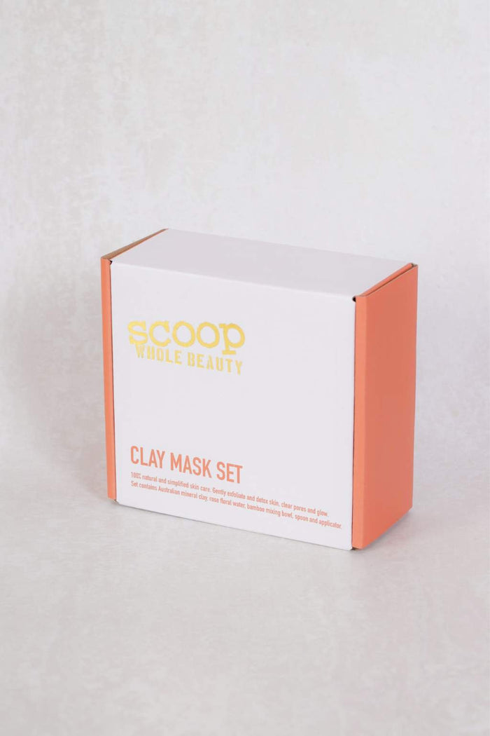 Clay Face Mask Set - Scoop Whole Beauty - clay mask