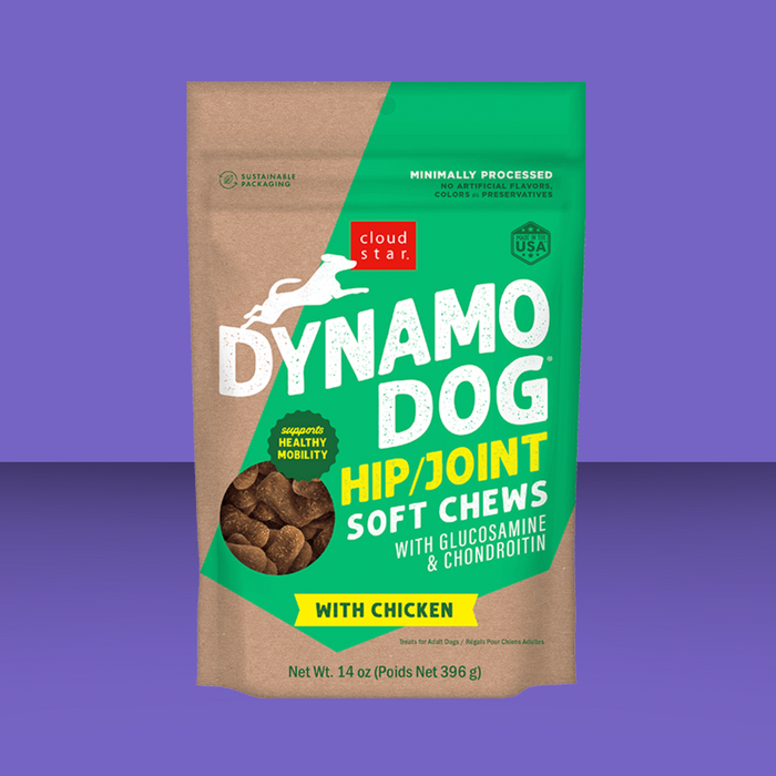 Cloud Star Dynamo Dog Hip & Joint Chicken 14oz