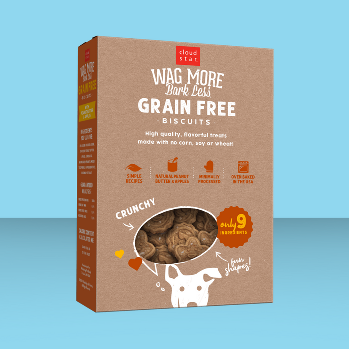 Cloud Star Wag More GF Peanut Butter & Apples 14oz