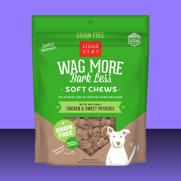 Cloud Star Wag More GF Soft & Chewy Chicken 5oz