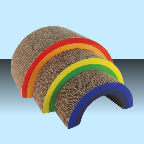Coastal Pet Scratcher Rainbow