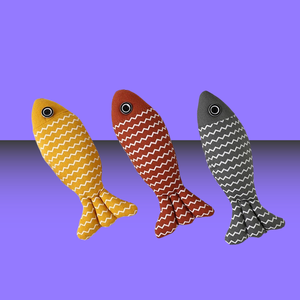 Cobalt Cat Catnip Toy Fish Assorted