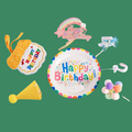 Cobalt Cat Happy Birthday Party Kit