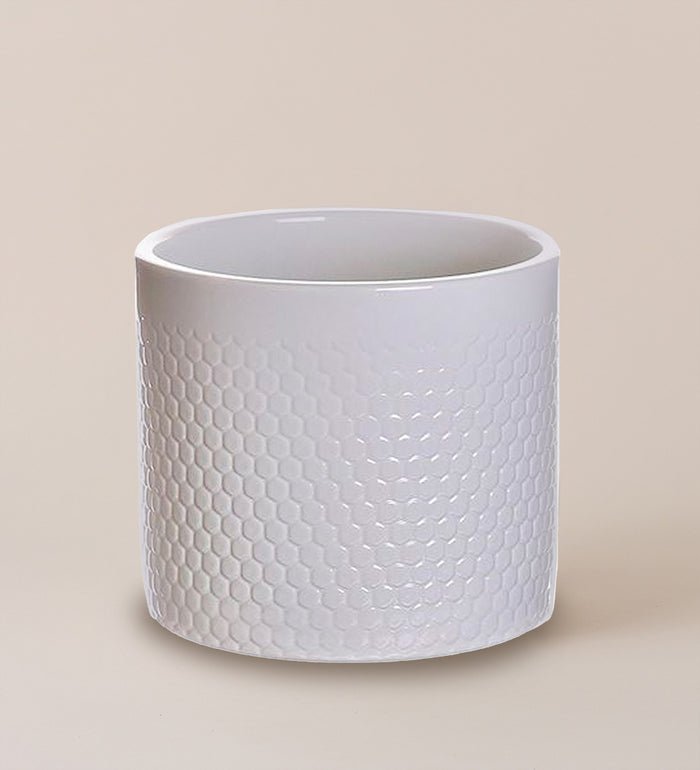Cool Grey Capri Pot 28cm