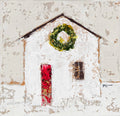 Cottage with Wreath