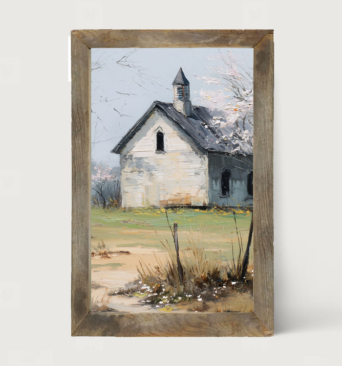 Country Church in Autumn