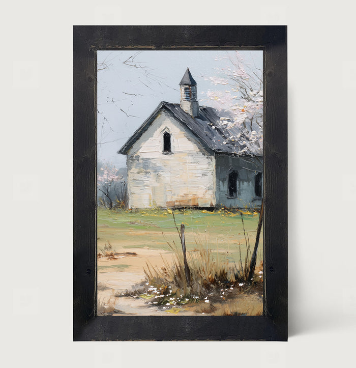 Country Church in Autumn