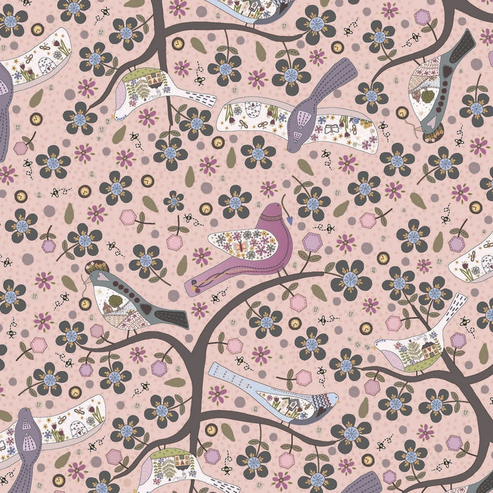 Garden of Flowers fabric