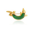 Crocodile Brooch