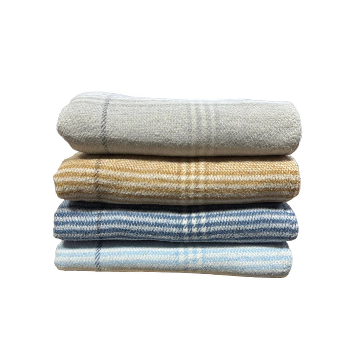 Windowpane Plaid Throw - Nested Designs