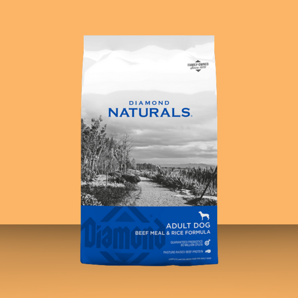 Diamond Naturals Beef & Rice 40#