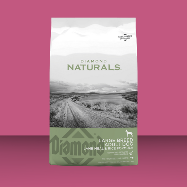 Diamond Naturals Large Breed Adult Lamb & Rice 40#
