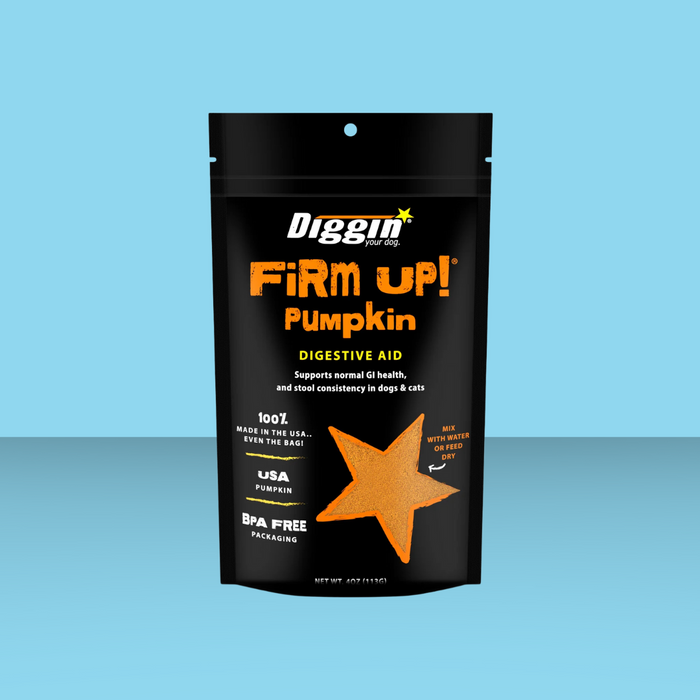 Diggin' Your Dog Firm Up! Pumpkin Supplement 4oz