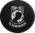 Distressed - POW MIA Military Vietnam Veteran War Tribute Jeep Camper Spare Tire Cover H355 35 inch