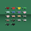 Doggie Walk Bags Duffel Poop Bag Holder Asst
