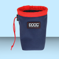 Doog Treat Pouch Navy with Red