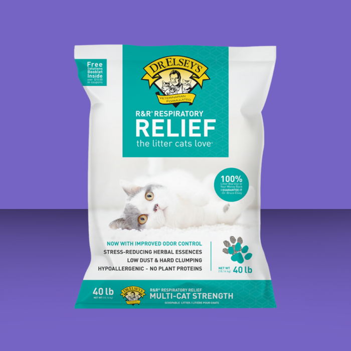 Dr. Elsey's Respiratory Relief Litter 20# S