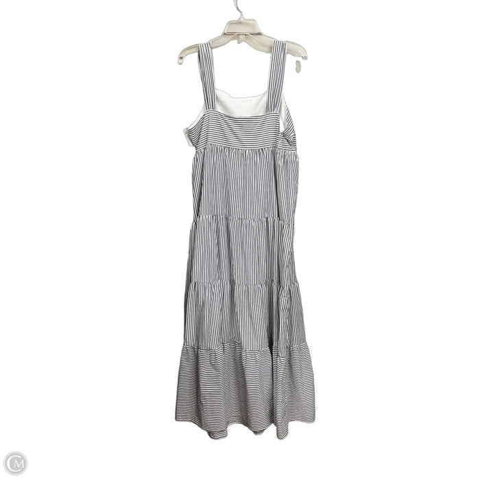 Dress Casual Maxi By Andree By Unit In Striped Pattern, Size: M