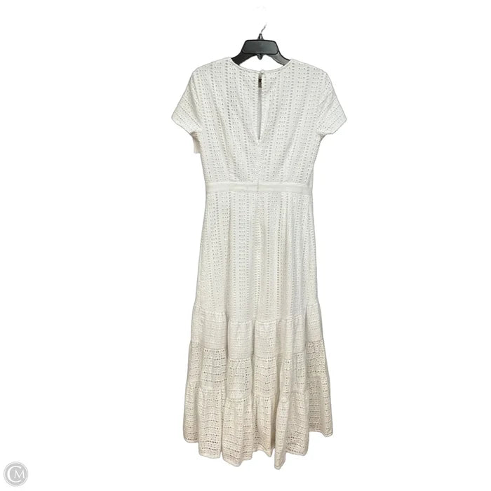 Dress Casual Maxi By Banana Republic In White, Size: S