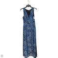 Dress Casual Maxi By Tommy Hilfiger In Blue & White, Size: S