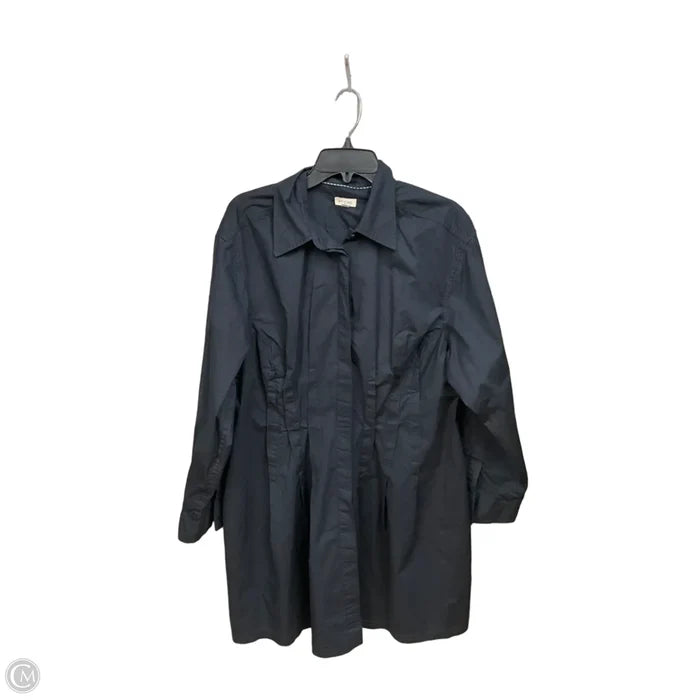 Dress Casual Midi By Pilcro In Navy, Size: 1x