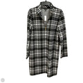 Dress Casual Midi By Talbots In Black & White, Size: Xl