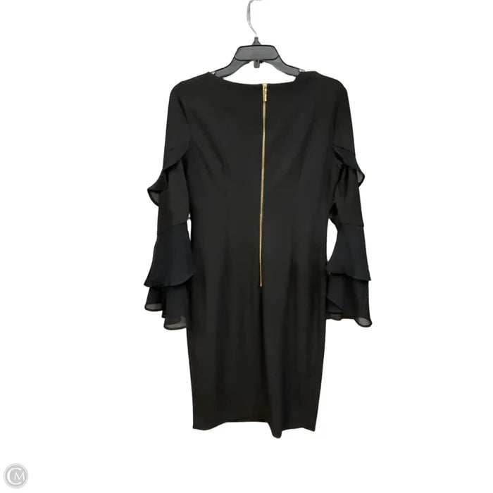 Dress Casual Short By Calvin Klein In Black, Size: M