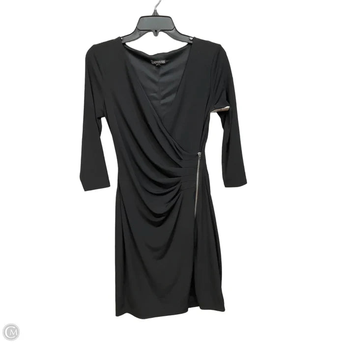 Dress Casual Short By Express In Black, Size: Xs