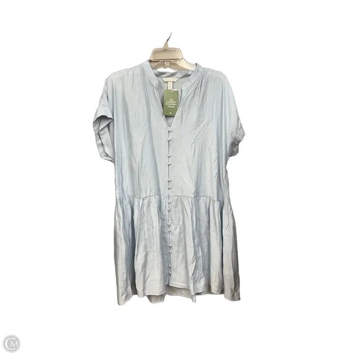 Dress Casual Short By H&m In Blue, Size: S