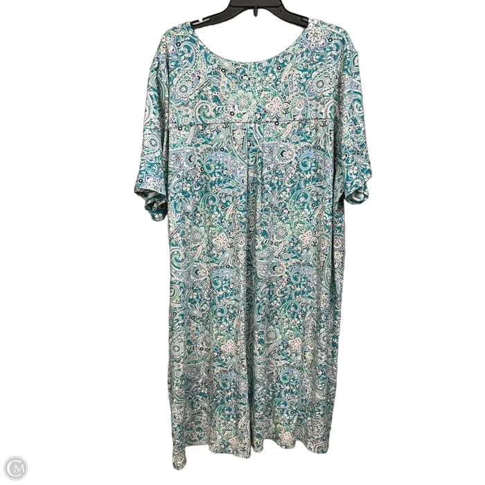Dress Casual Short By J. Jill In Paisley Print, Size: 4x