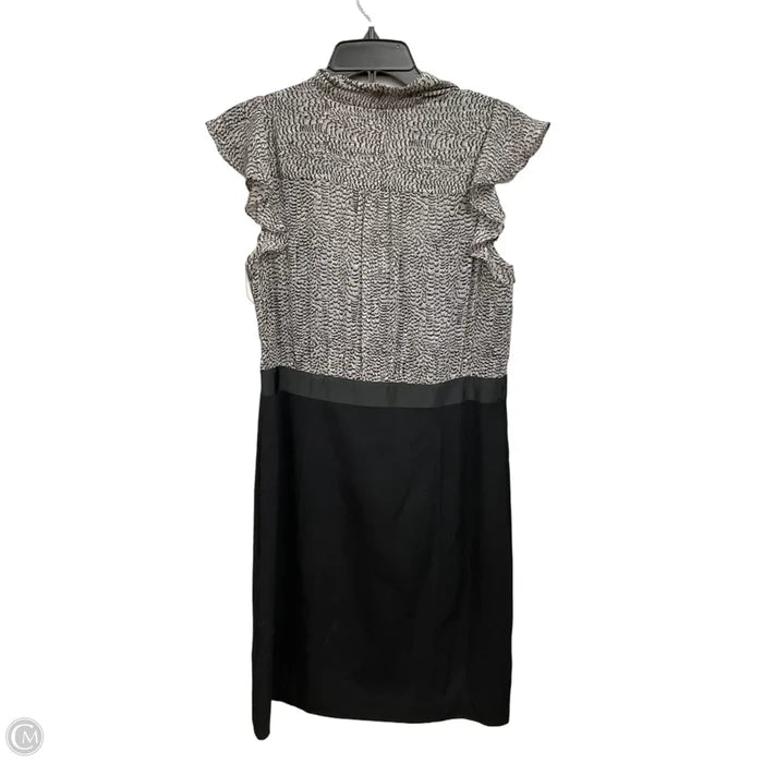 Dress Casual Short By Loft In Black & White, Size: M