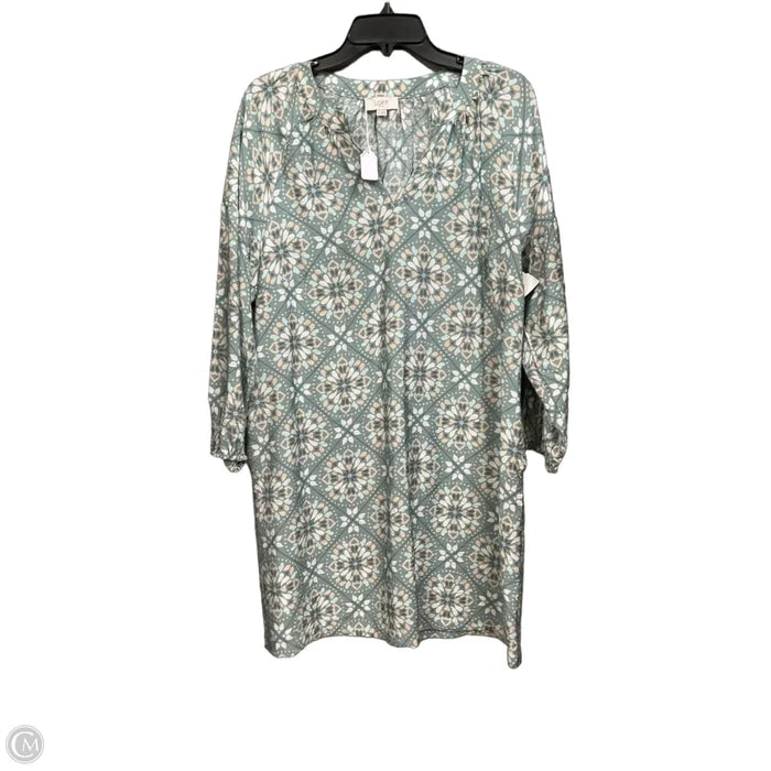 Dress Casual Short By Loft In Teal, Size: M