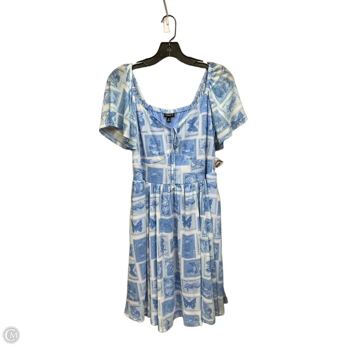 Dress Casual Short By Torrid In Blue, Size: L