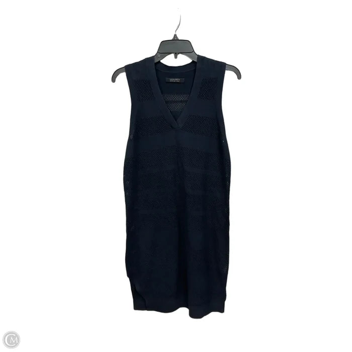 Dress Designer By All Saints In Navy, Size: S