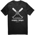 Eagle Lake Unisex Tee, Paddles, WHT Art1