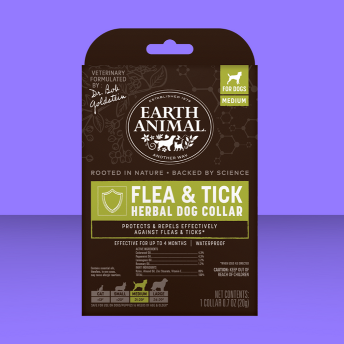 Earth Animal Herbal Flea & Tick Collar M