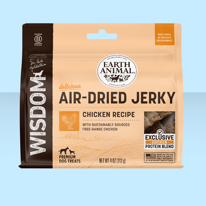 Earth Animal Jerky Chicken 4oz
