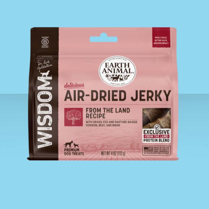 Earth Animal Jerky From the Land 4oz