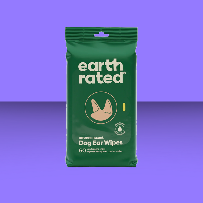Earth Rated Ear Wipes 60 Pack
